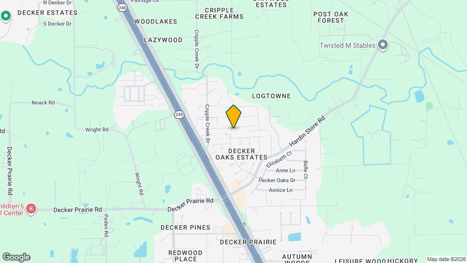 12059 Powderhorn Ln Map and Location Details