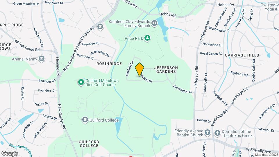 5302 Broadmoor Pl Map and Location Details