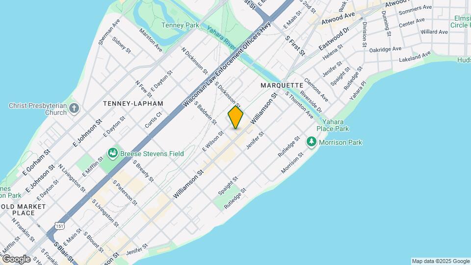 1328 Williamson St Map and Location Details