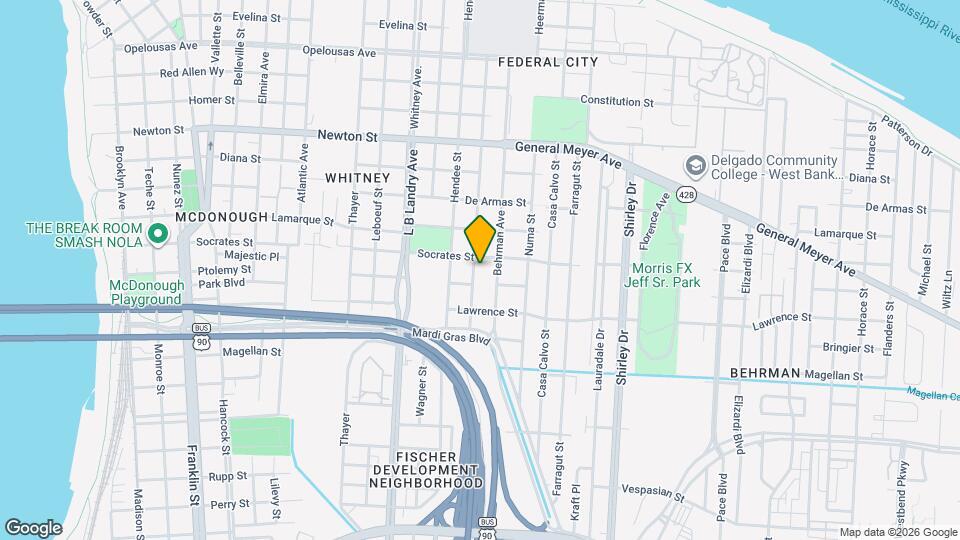 1414 Sumner St Map and Location Details