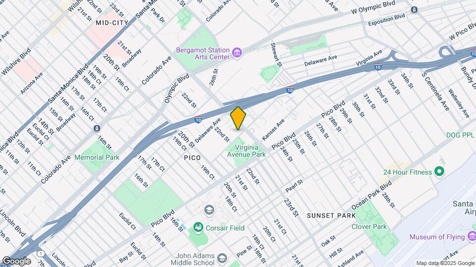 2231 Virginia Ave Map and Location Details