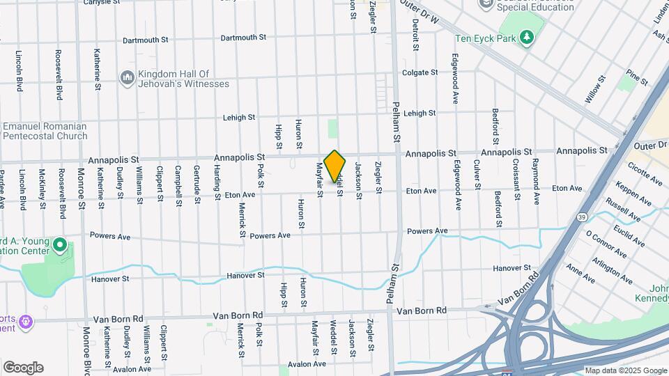 4712 Weddel St Map and Location Details
