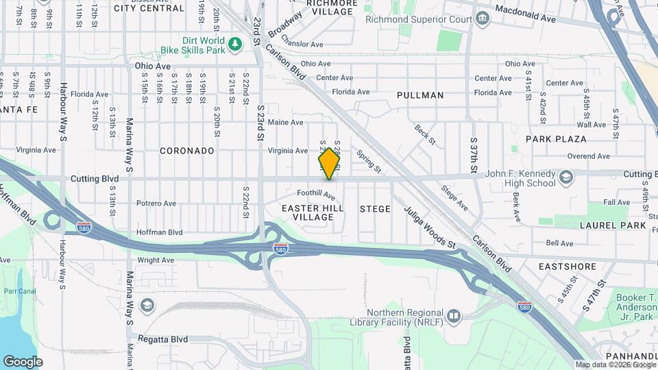 2712 Cutting Blvd Map and Location Details