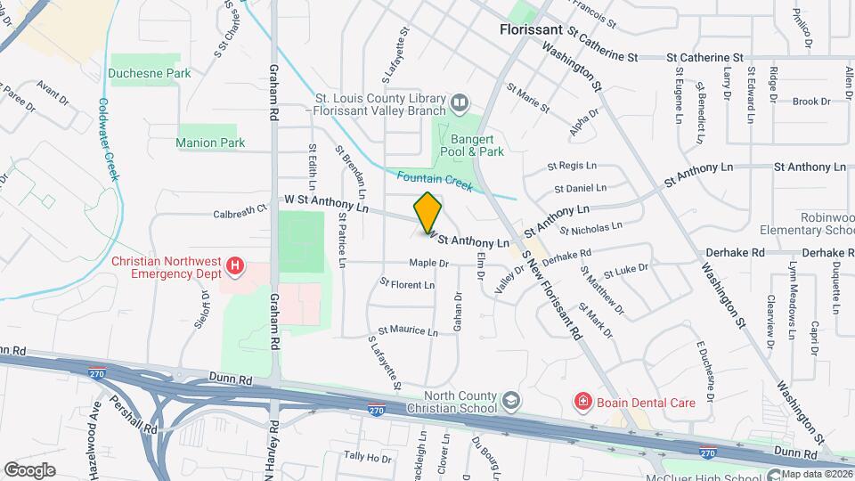 230 W St Anthony Ln Map and Location Details