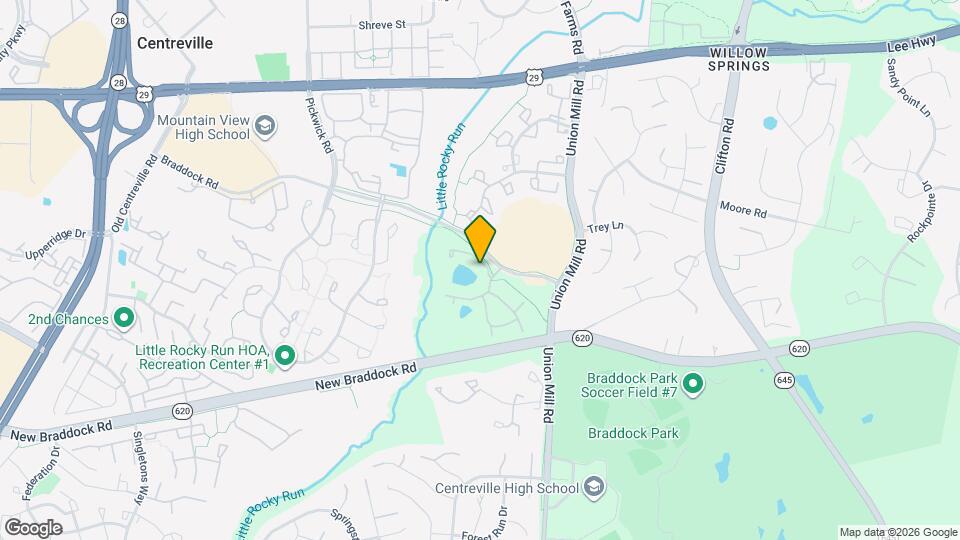 5866 Orchard Hill Ct Map and Location Details