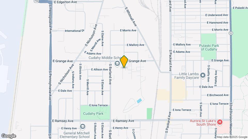 5552 S O Brien Ave Map and Location Details
