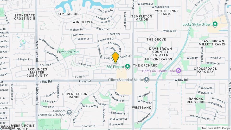 1830 E Countrywalk Ln Map and Location Details