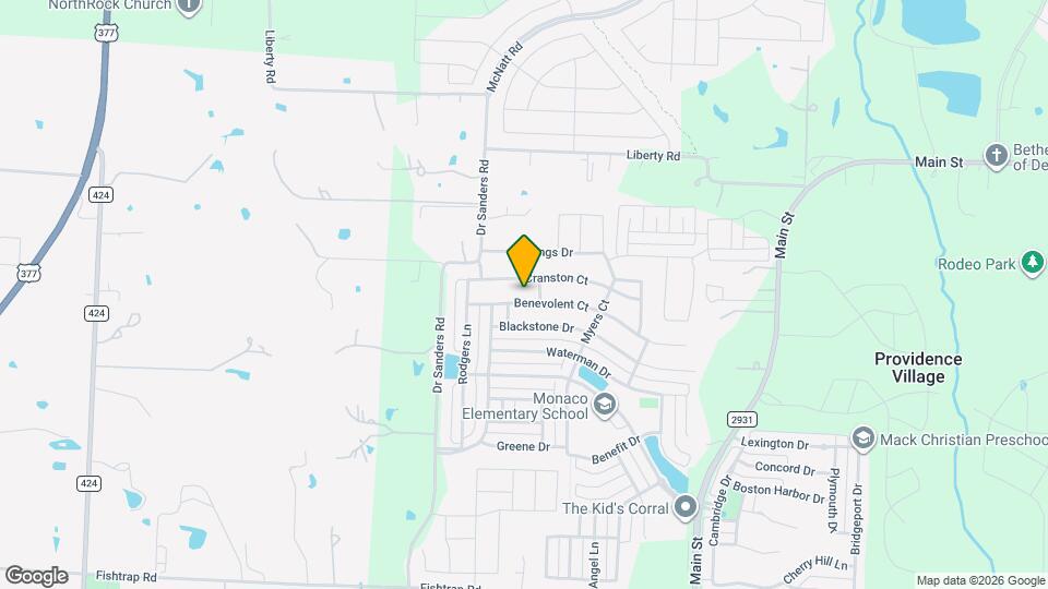 9025 Benevolent Ct Map and Location Details