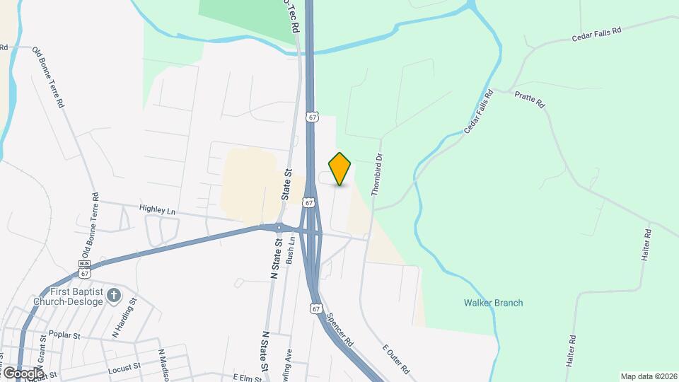 6418 Dunn Rd Map and Location Details