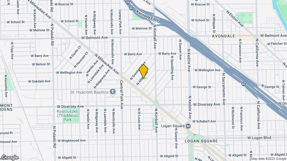 2937 N Allen Ave, Unit 2 Map and Location Details