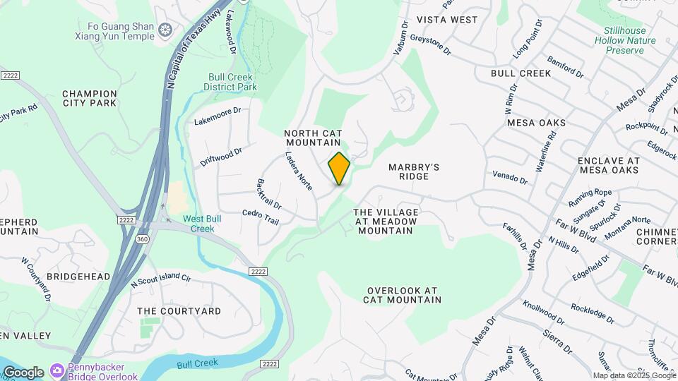 6513 Cat Creek Trail Map and Location Details