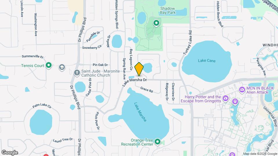 7321 Lake Marsha Dr Map and Location Details