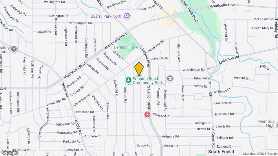 1062 Argonne Rd Map and Location Details