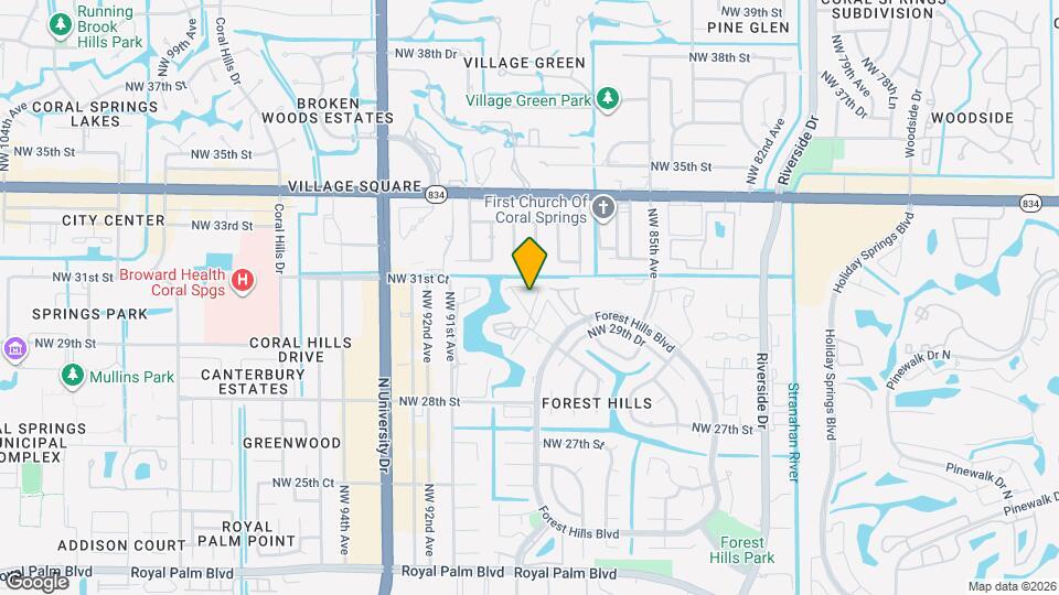 8903 NW 28th Dr Map and Location Details