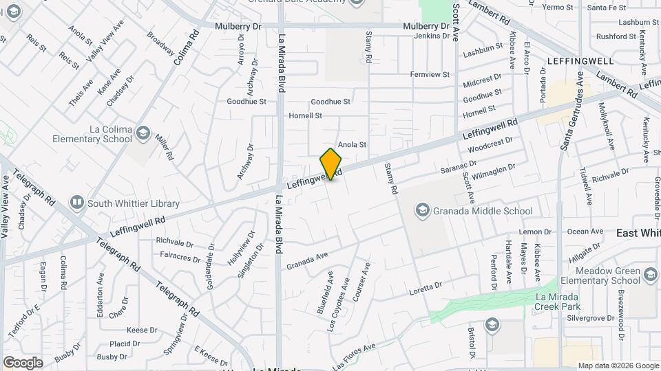 11518 Toerge Dr Mapa y Detalles de la Ubicación