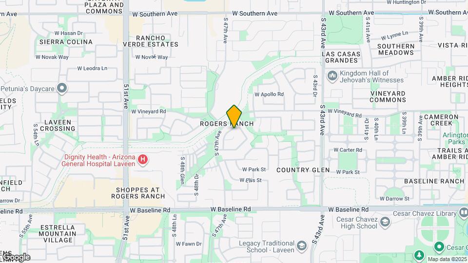 4631 W Shumway Farm Rd Map and Location Details