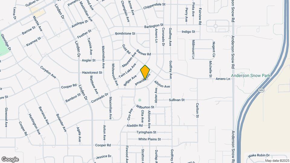 13430 Amanda Ave Map and Location Details
