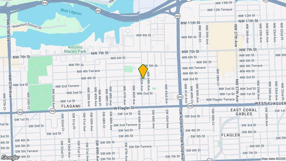 4440 NW 3rd St Map and Location Details