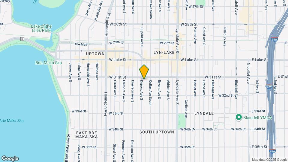 3111 Dupont Ave S Map and Location Details
