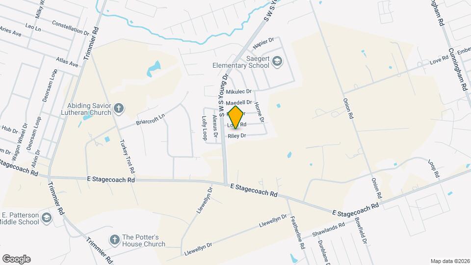 2209 Riley Dr Map and Location Details