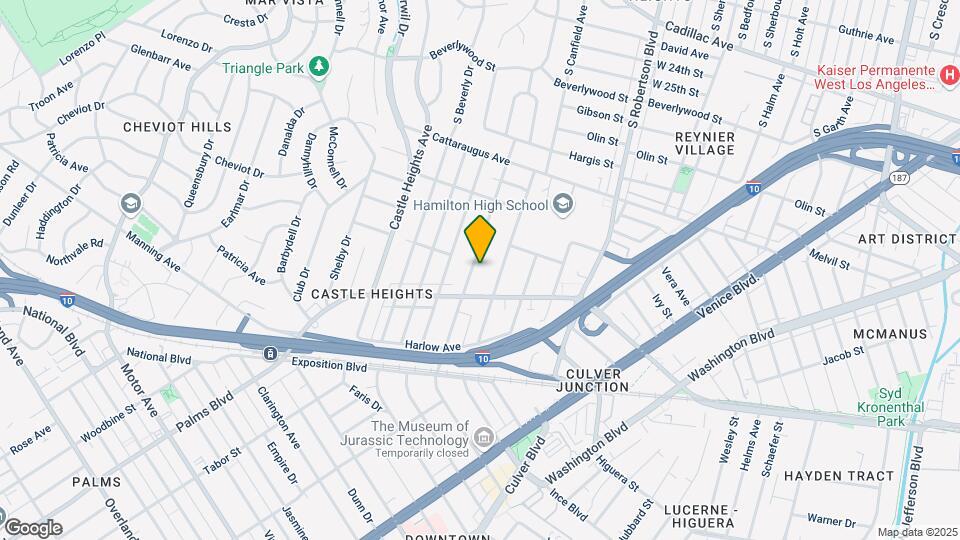 3200 Bagley Ave Mapa y Detalles de la Ubicación