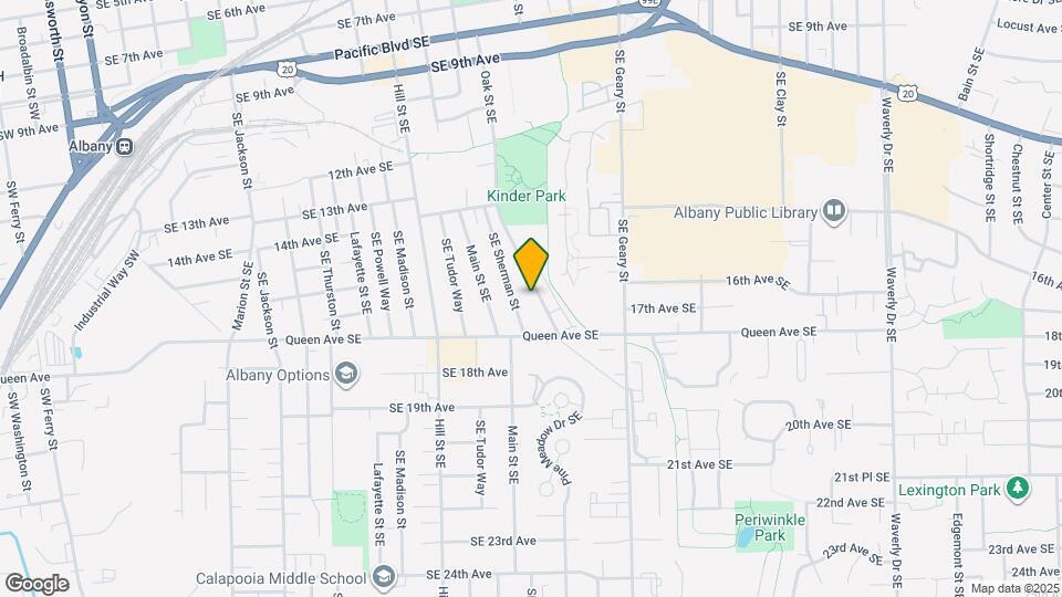 1644 Oak St SE Map and Location Details