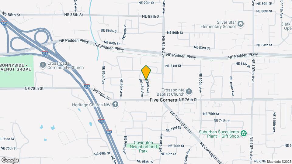 7914 NE 92nd Ave Map and Location Details