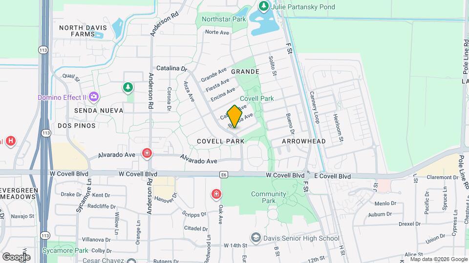 427 Anza Ave Map and Location Details