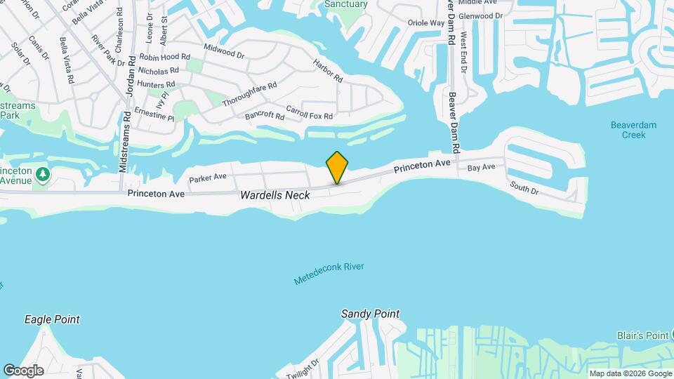 635 Princeton Ave Map and Location Details