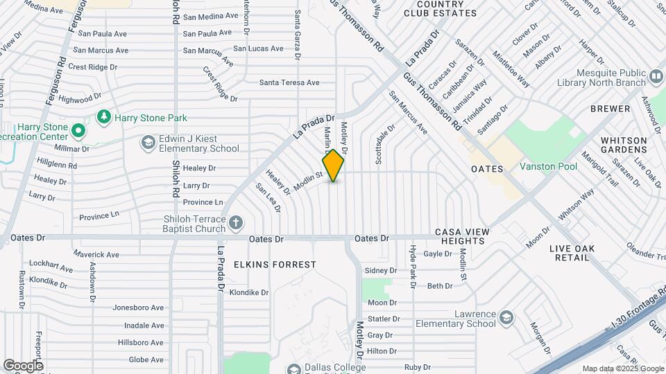 9870 Marlin Dr Map and Location Details