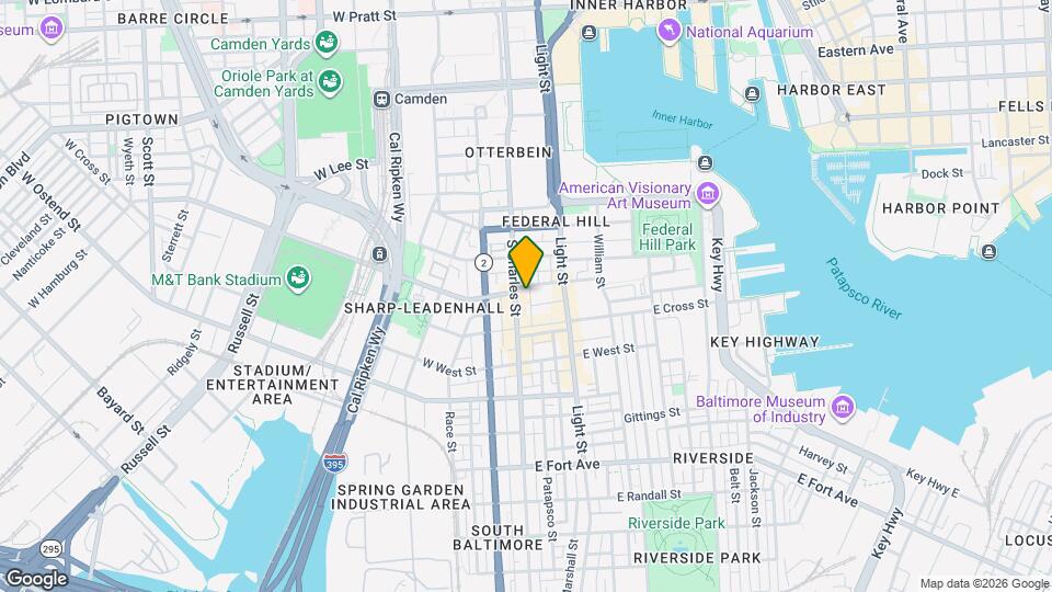 1010 Patapsco St Map and Location Details