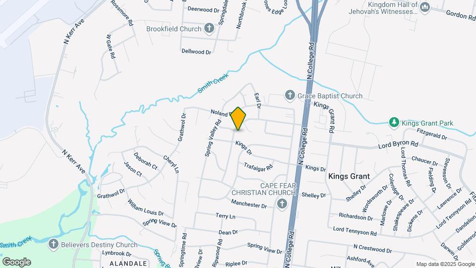 1206 Kenningston St Map and Location Details