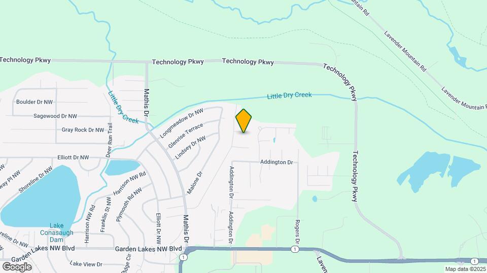 6 Idlewood Ct NW Map and Location Details