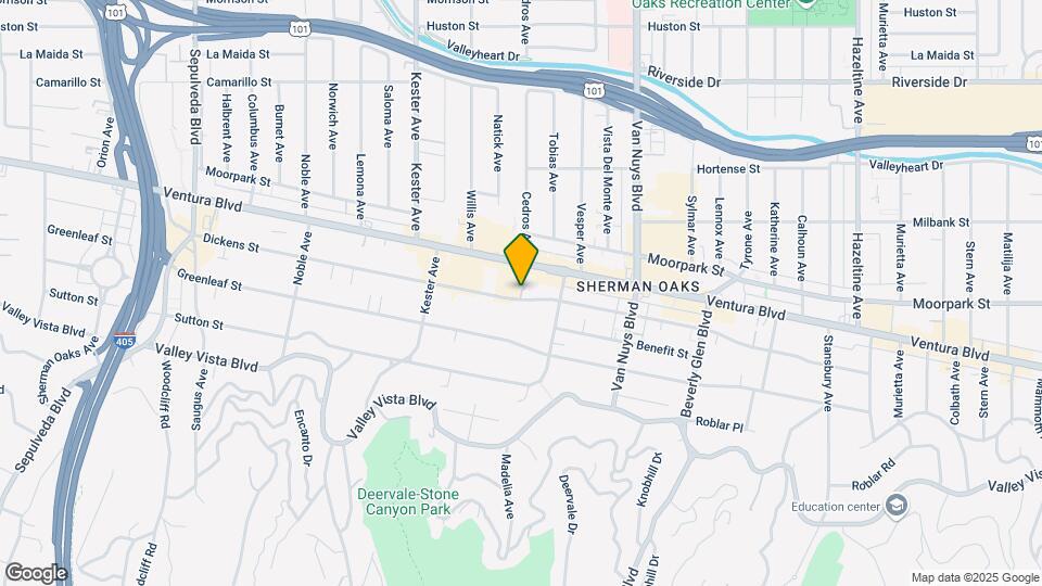 14643 Dickens St-Unit -A Map and Location Details