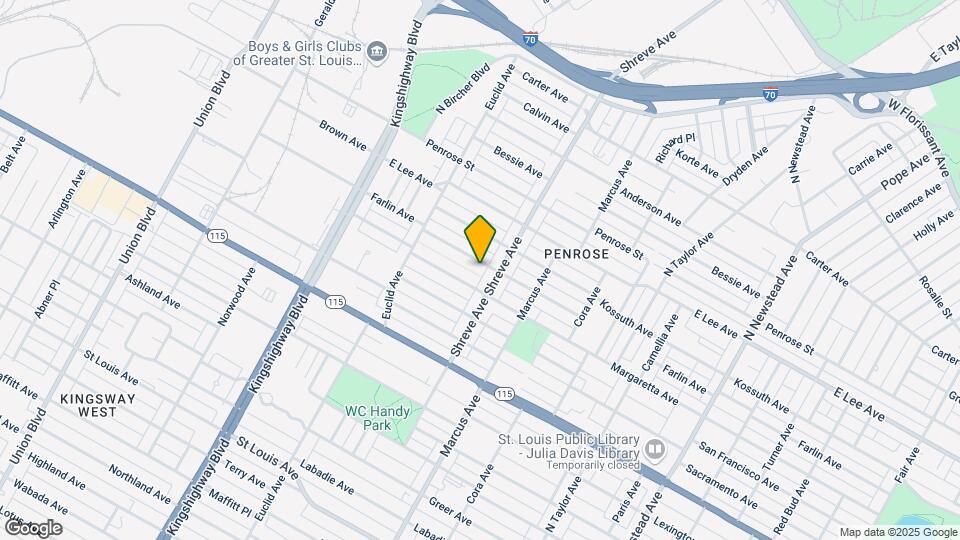 4820 Farlin Ave Map and Location Details