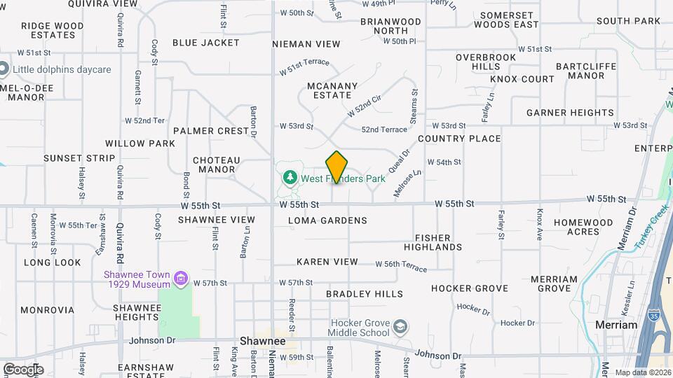 5423 Ballentine Ave Map and Location Details