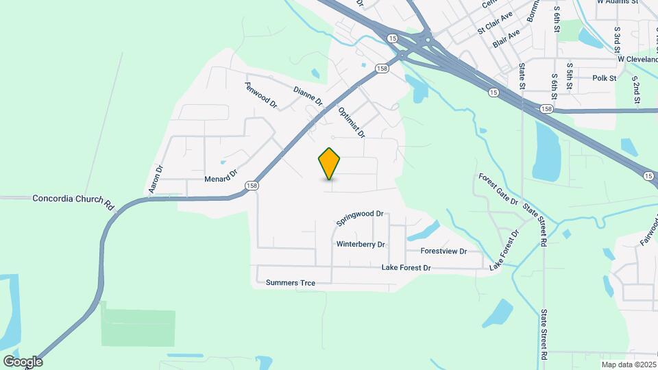 135 Arapaho Drive Map and Location Details