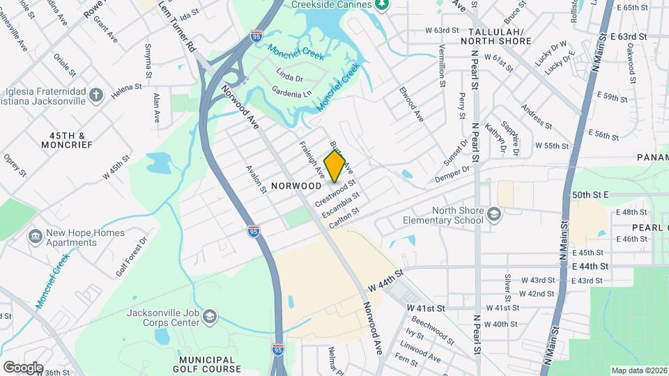 757 Crestwood St Mapa y Detalles de la Ubicación