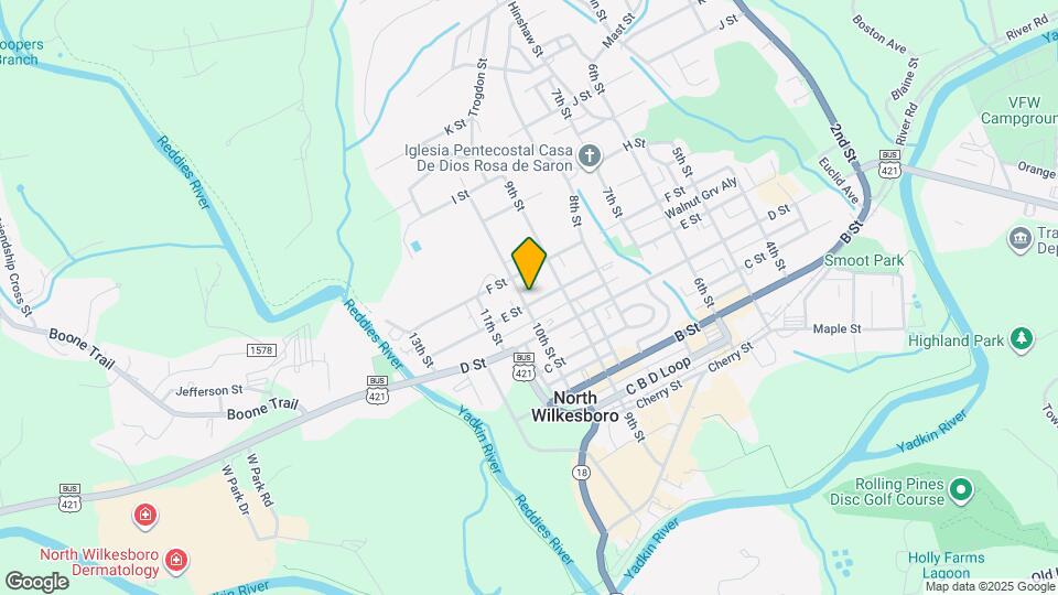 502 10th St Map and Location Details