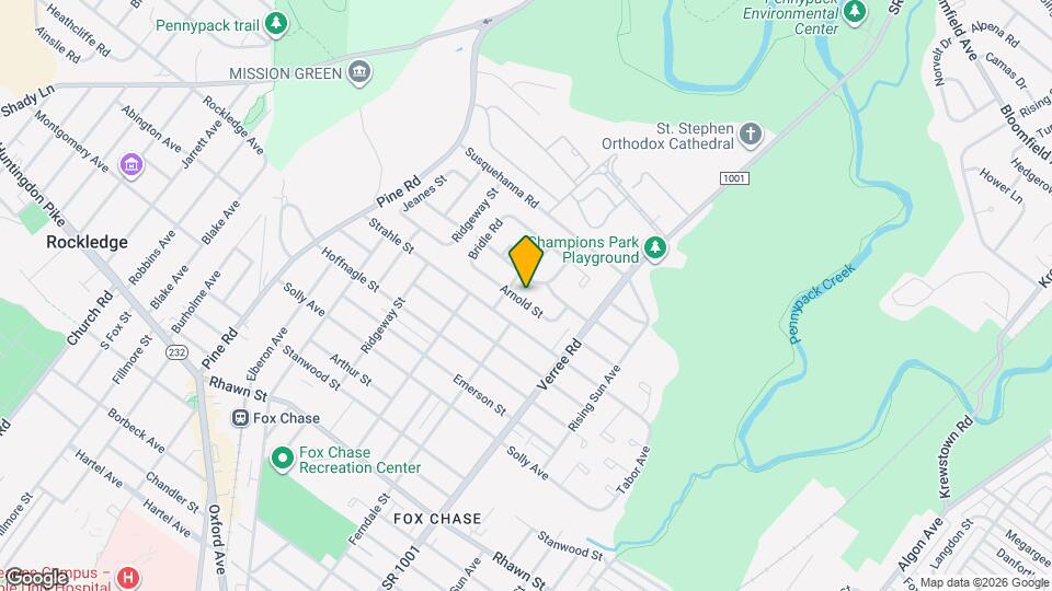 813 Arnold St Map and Location Details