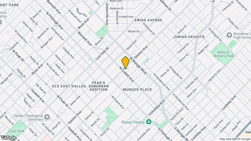 Monterrey Apartments Map and Location Details