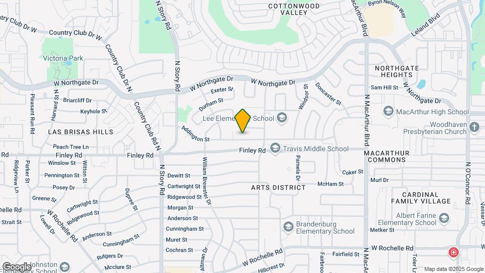 1809 Addington St Map and Location Details