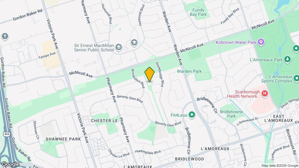 19 Candlebrook Crescent Map and Location Details