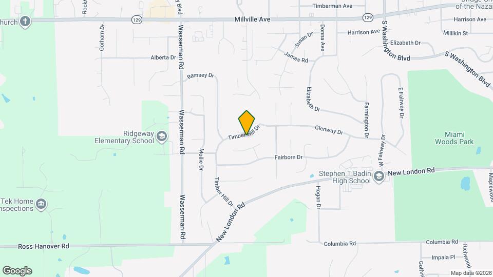 244 Timber Hill Dr Map and Location Details