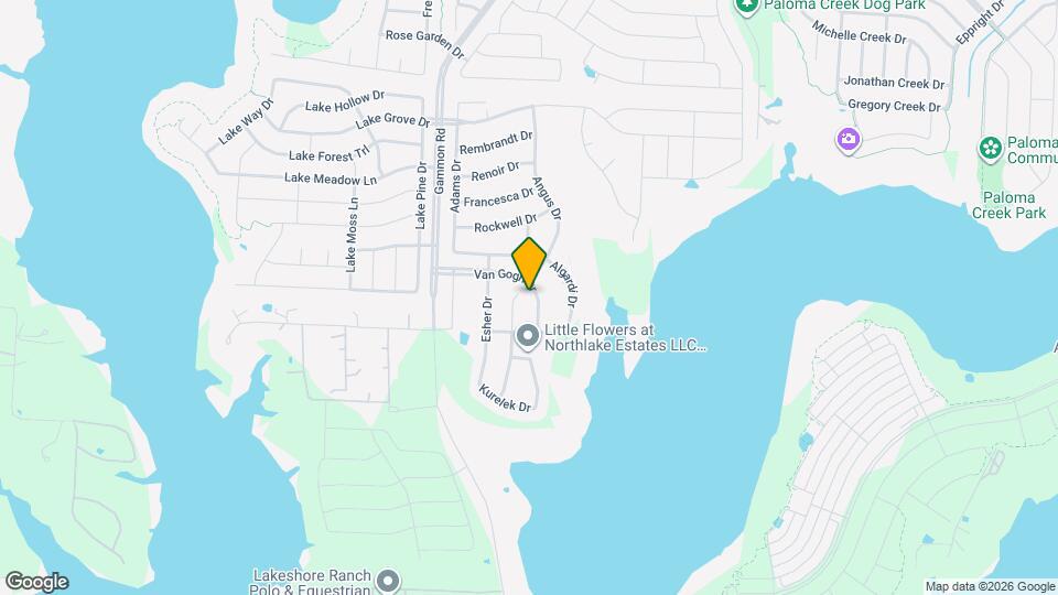 1504 Van Gogh Dr Map and Location Details