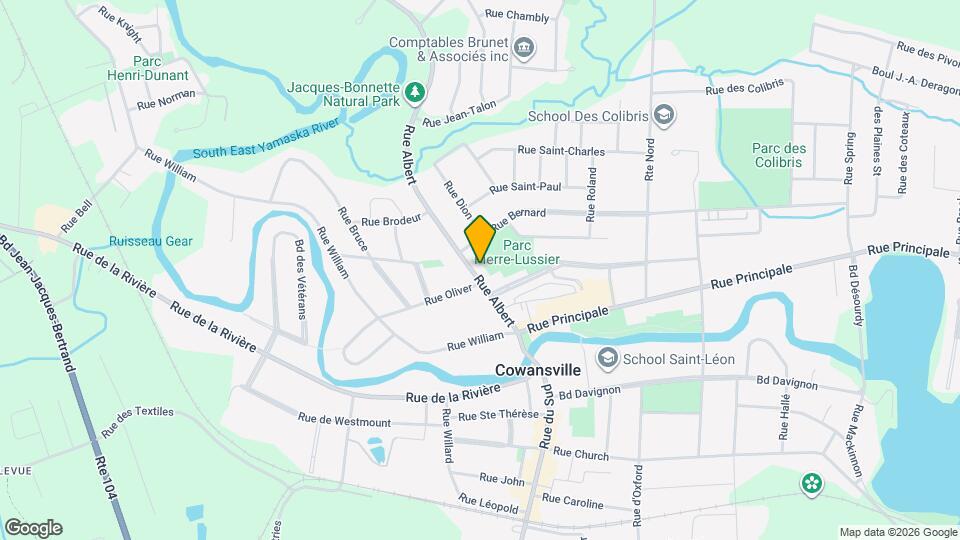 204 Albert Rue Map and Location Details