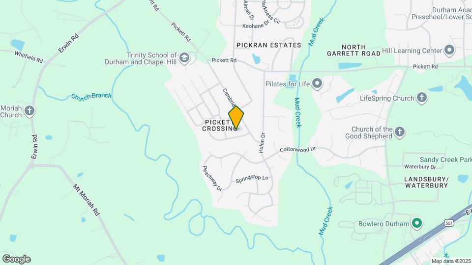 4008 Branchwood Dr Map and Location Details