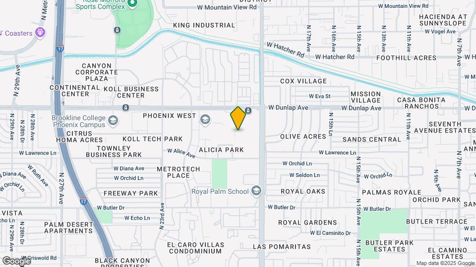 Morgan Park Mapa y Detalles de la Ubicación