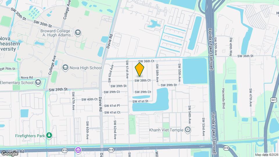 3810 SW 60th Ave Mapa y Detalles de la Ubicación