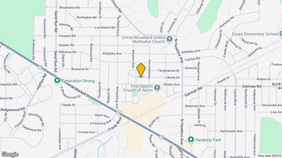 1768 Liberty Dr Map and Location Details